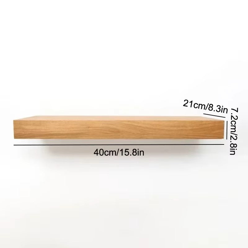 Hidden Floating Shelf with Secret Compartment