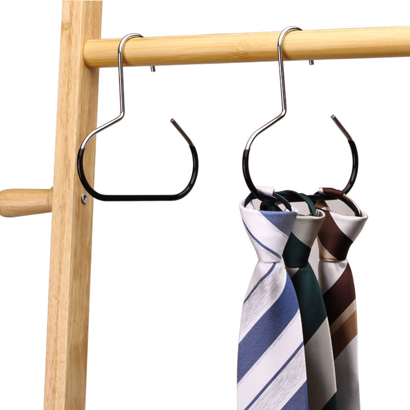 Heavy-Duty Metal Wardrobe Organizer – Multi-Hook Hanging Rack for Scarves, Ties, Belts, and Handbags